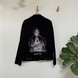 Sketchy Tank Denim Jacket